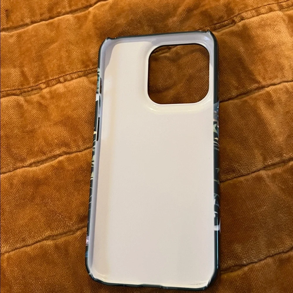 iPhone 16 pro case with Luna moths and mushrooms 🍄